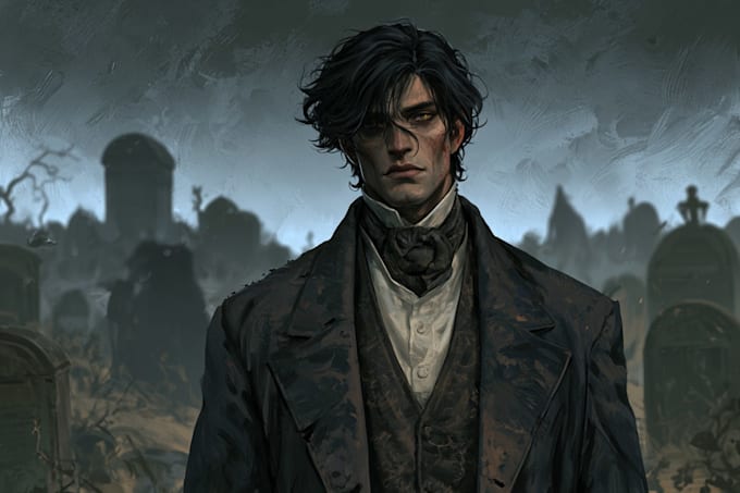 do horror character art and horror character