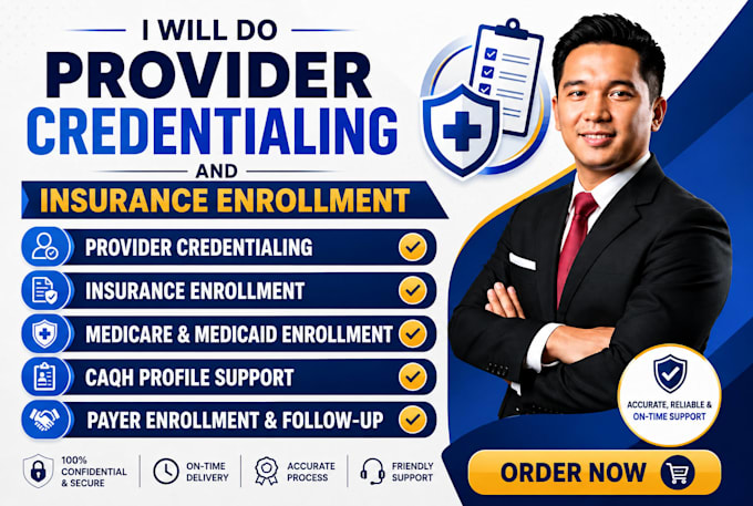 do provider credentialing and insurance enrollment