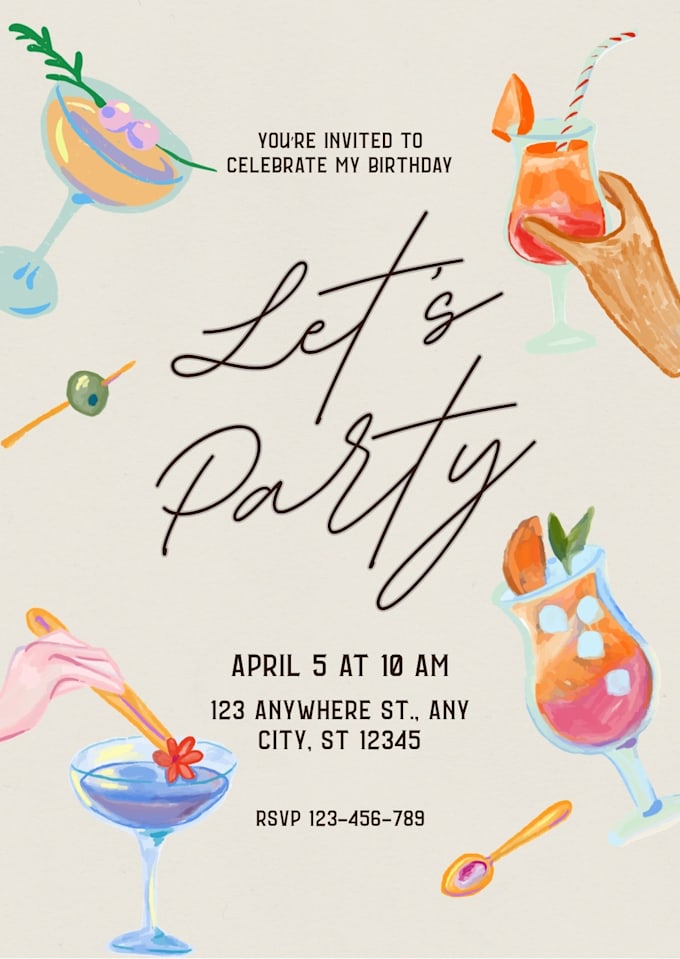 design elegant wedding birthday and event invitations
