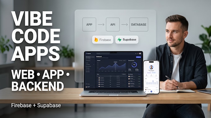 vibe code any concept and build your web app, debugging website, build saas mvp