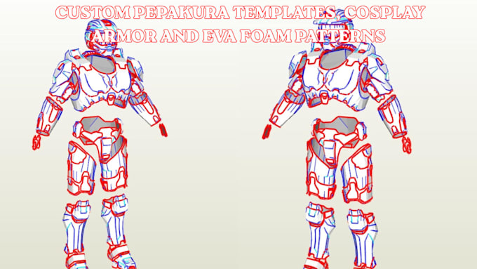 convert 3d models into printable pepakura cosplay templates