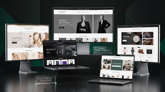 design a branded shopify store