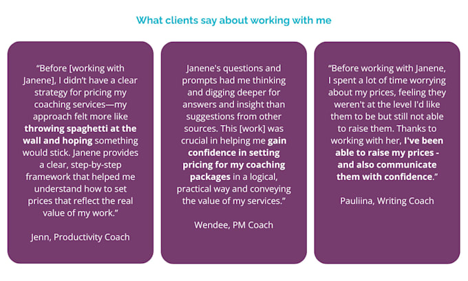 help you price your coaching offers