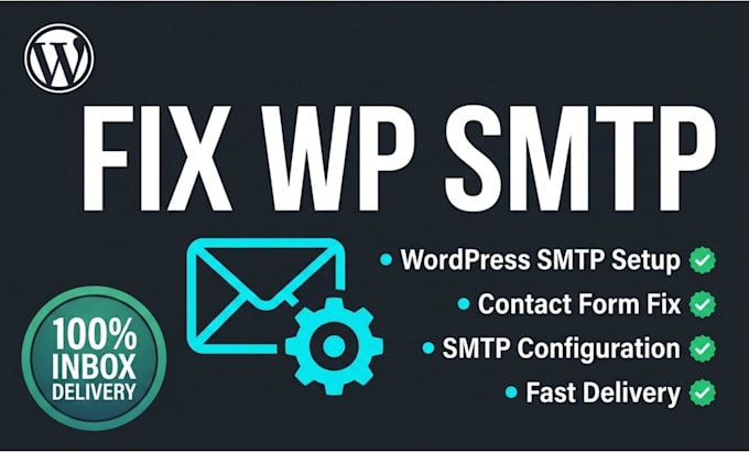 fix wordpress SMTP and contact form email delivery
