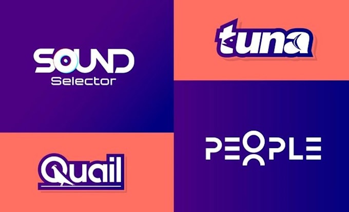 make a simple and minimalist wordmark, lettermark logo