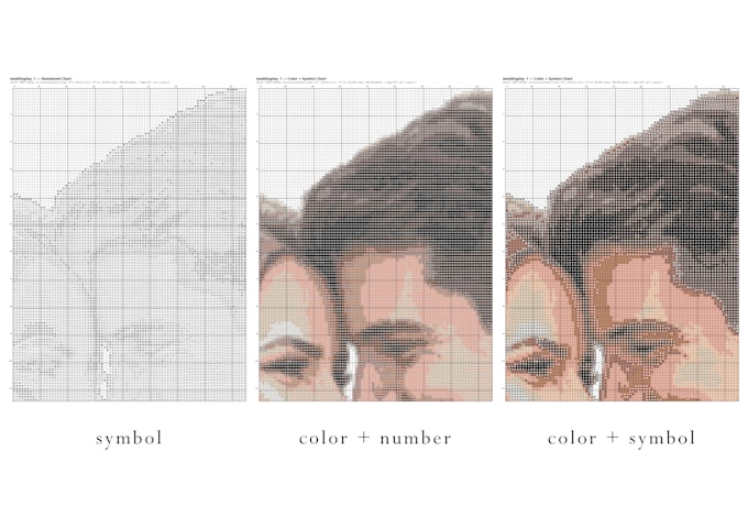 create a custom cross stitch pattern from your photo