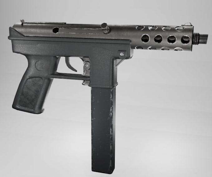 model a complete gun for your roblox game