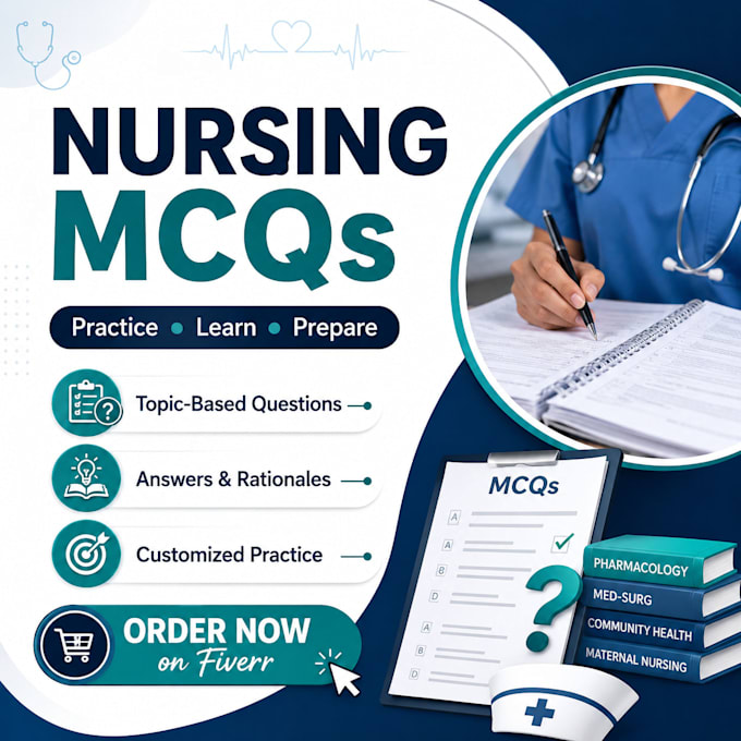 create nursing mcqs with answers and rationales