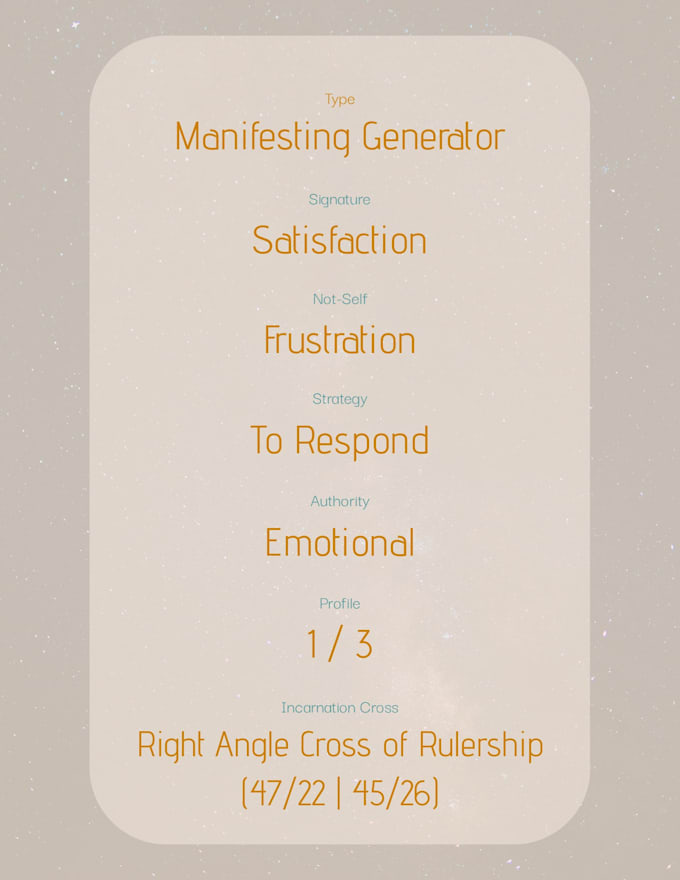 create your personalized human design report 30 pages