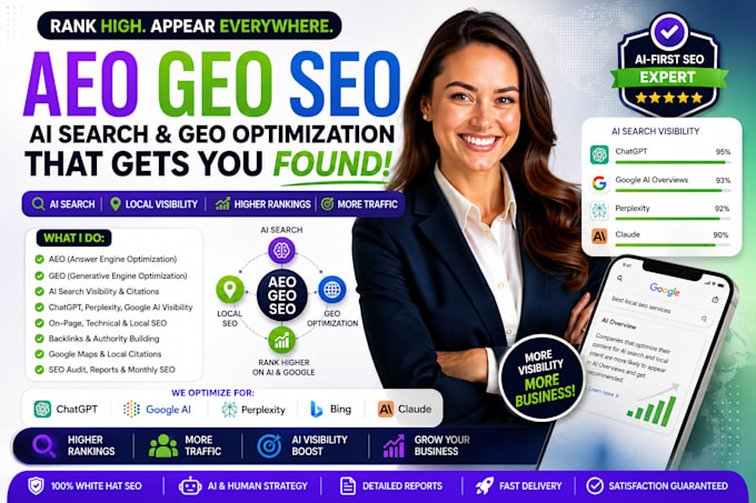 do local SEO GEO aeo  website optimization rank on google ai llmo search engine