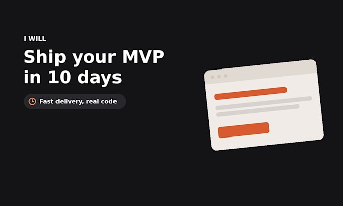 be the developer who ships your app when your last one did not