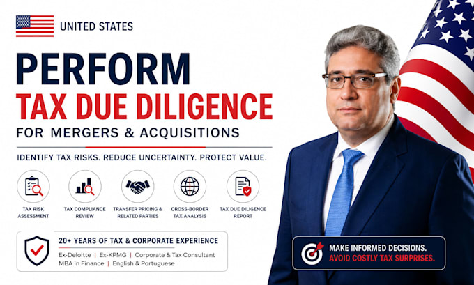 perform tax due diligence for mergers and acquisitions