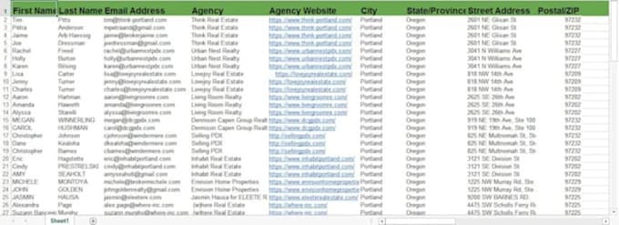 generate b2b leads with contacts