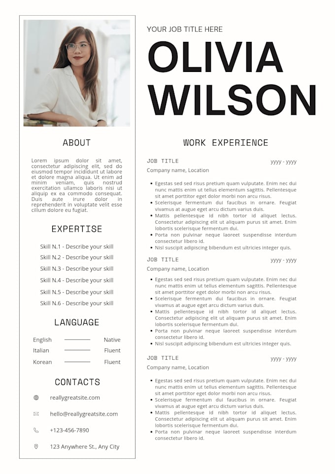 write ats resume for freshers and entry level jobs
