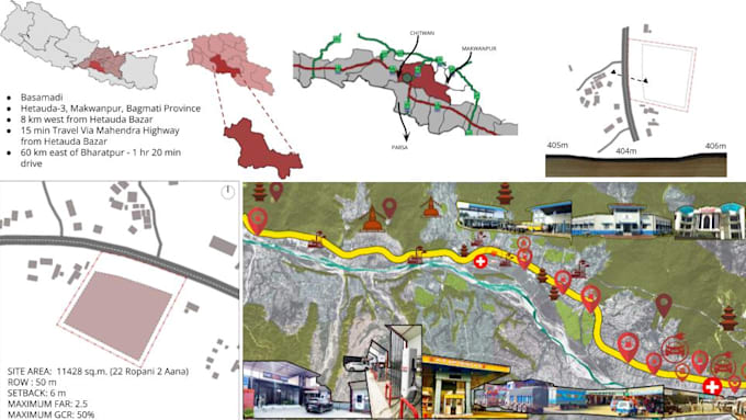 create site analysis and mapping diagrams for you