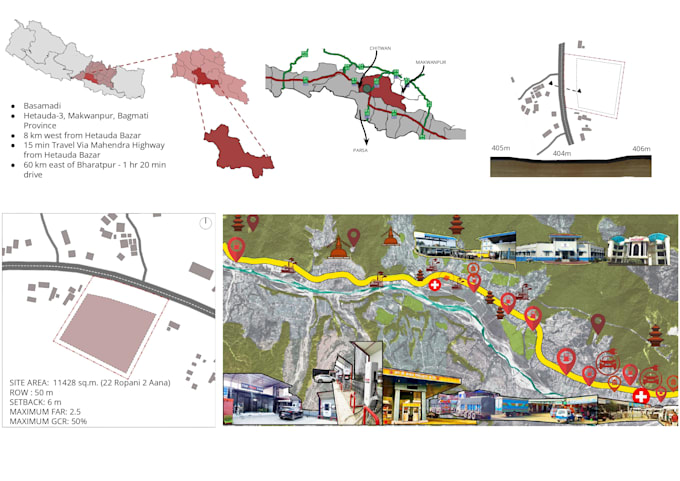 create site analysis and mapping diagrams for you