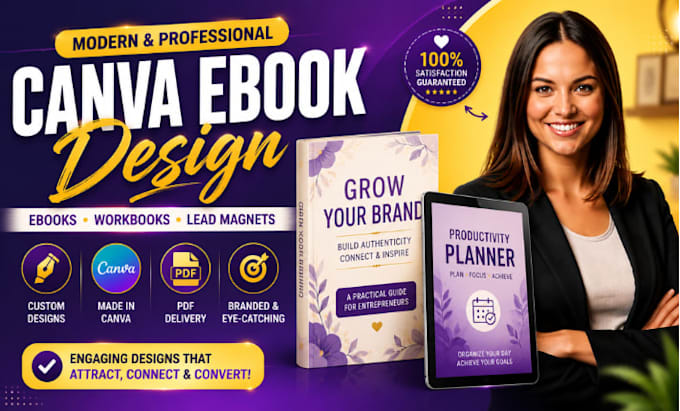 redesign your book cover into a professional modern design