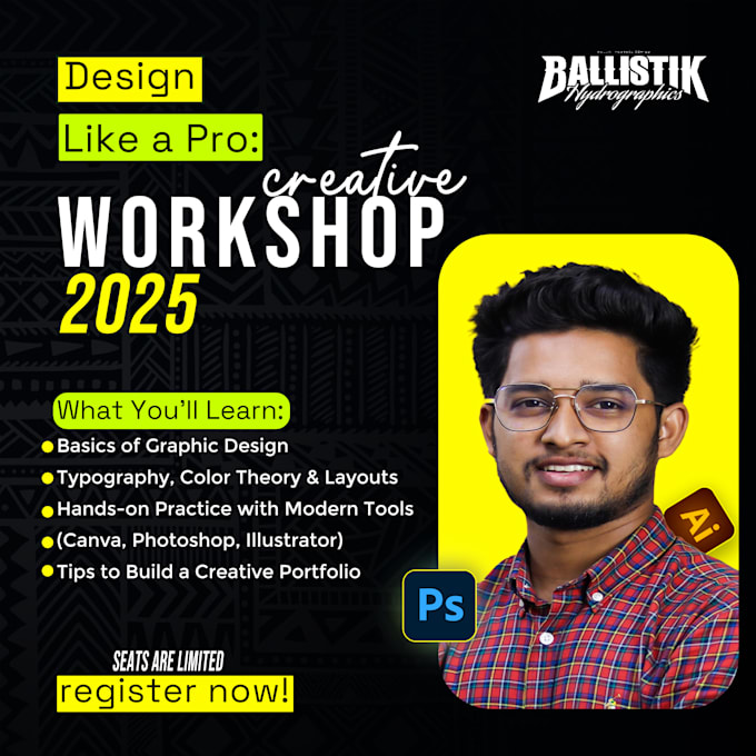 design professional social media posters