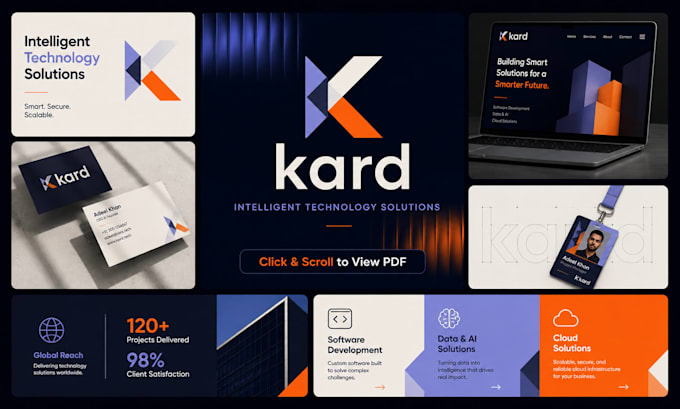 design modern tech startup software logo