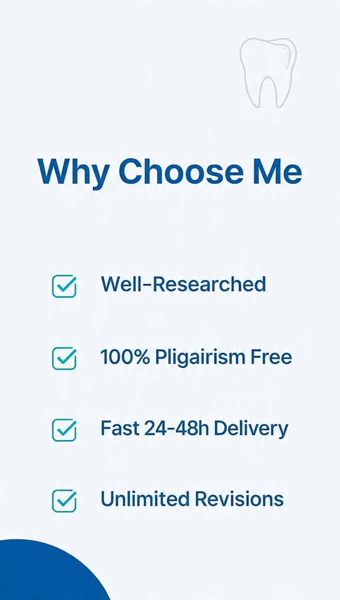 write SEO dental and medical blog posts and articles