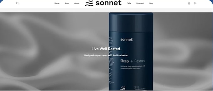 build private label nutraceutical website, supplement website or peptide website