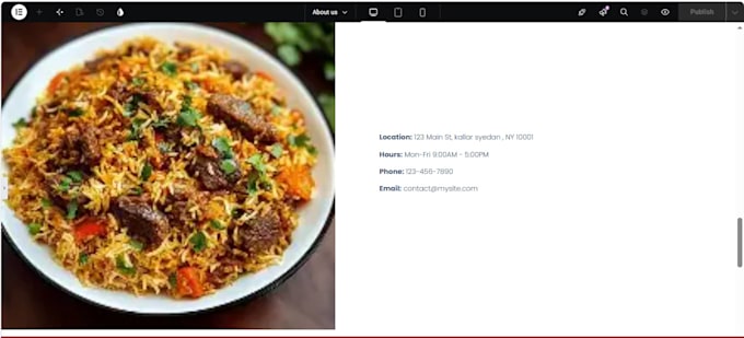 design a responsive wordpress website with elementor