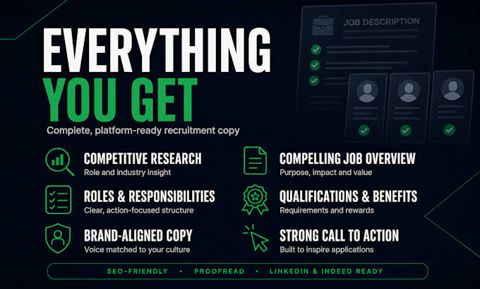 write a compelling job posting to attract top candidates
