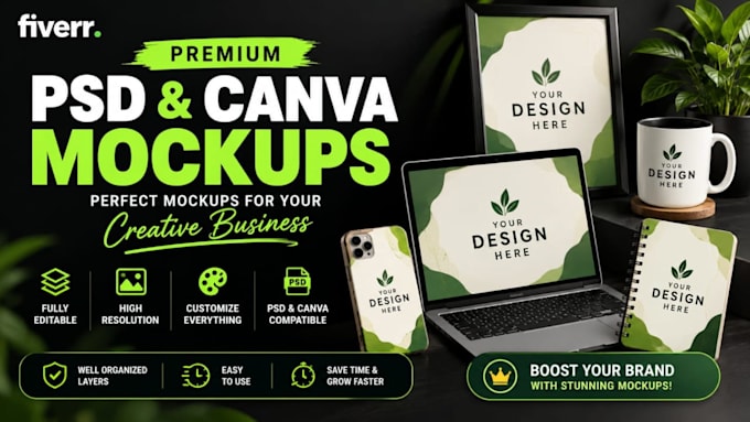 create professional custom product mockups for your business
