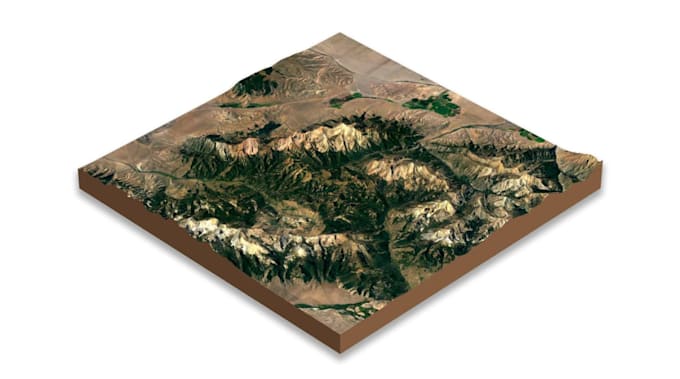 convert contour drawing to 3d printable terrain model,desktop modular terain stl
