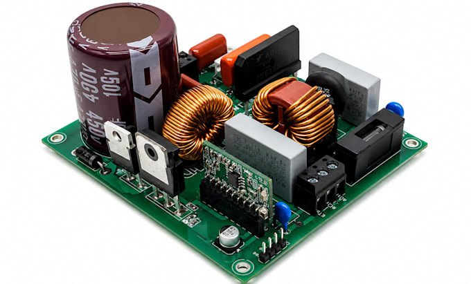 design three phase power electronics, rectifier and ac pcb