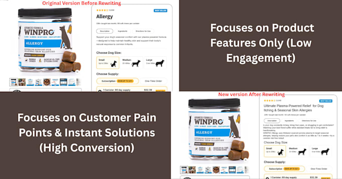 optimize shopify product copy that converts paid ad traffic