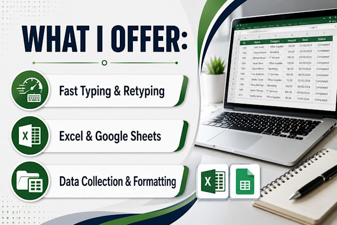 do fast typing and data entry work in excel or word
