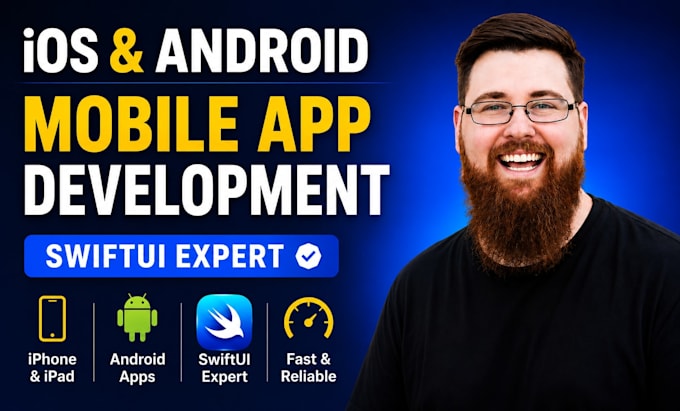 do ios development for ipad iphone android swiftui as mobile app developer