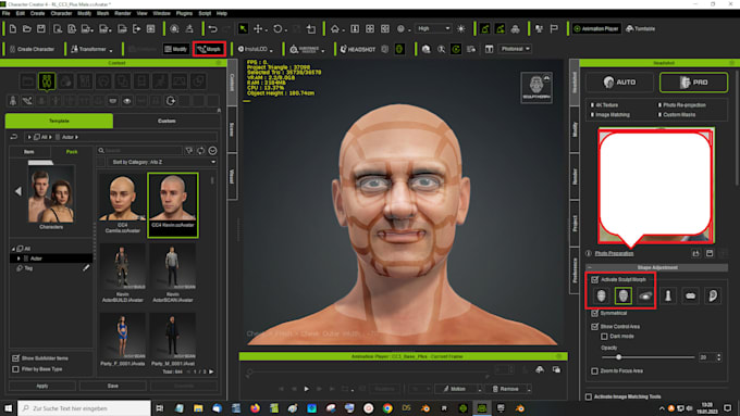 create, rig, 3d avatar for iclone 8, cc4, cc5, reallusion, c4d, maya, bone, ue5