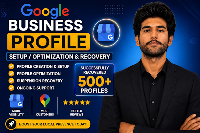google business profile verification, reinstate and fix suspended gmb profile