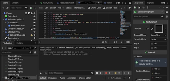 fix your game code and do 2d piexel animation