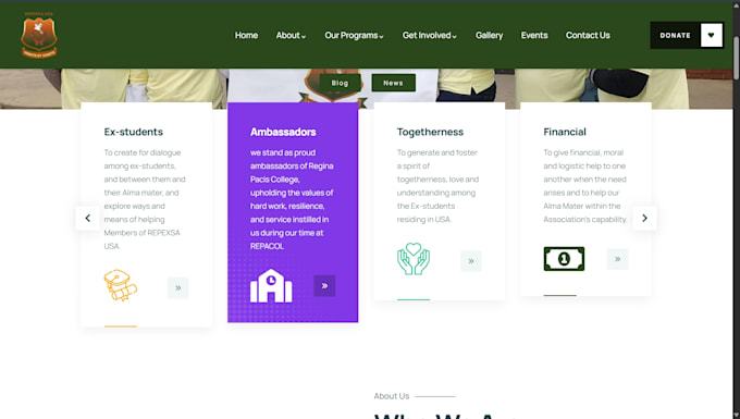 design a modern website uiux in figma