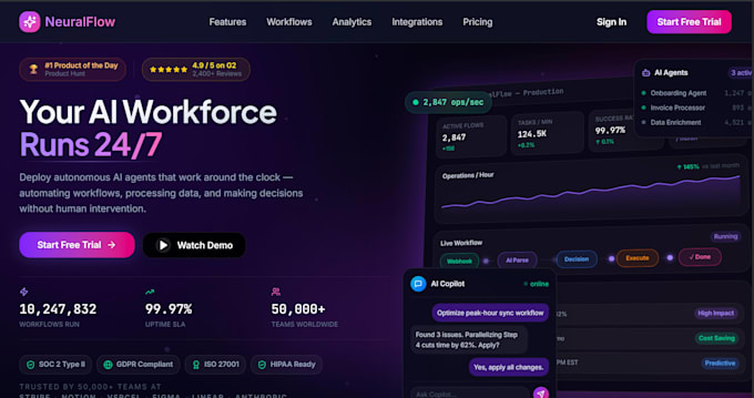 develop modern webflow saas website and landing page