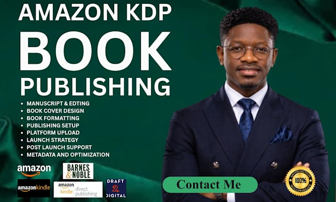 publish your book on amazon, KDP and paperback
