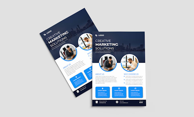 design custom flyer, brochure and poster