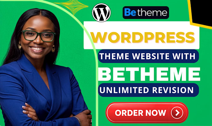 design high converting wordpress website using betheme