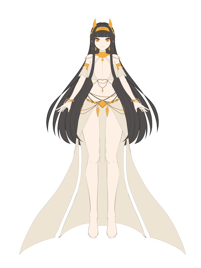 make vtuber model art and rigging