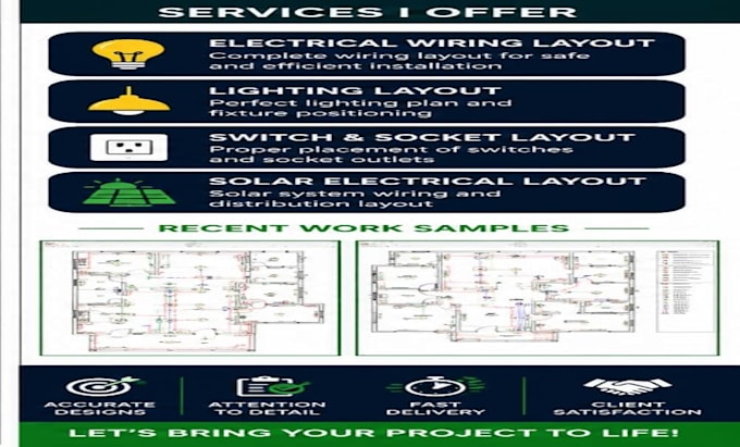design professional lighting layouts for homes and buildings