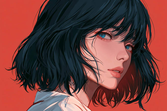 draw anime portrait for you