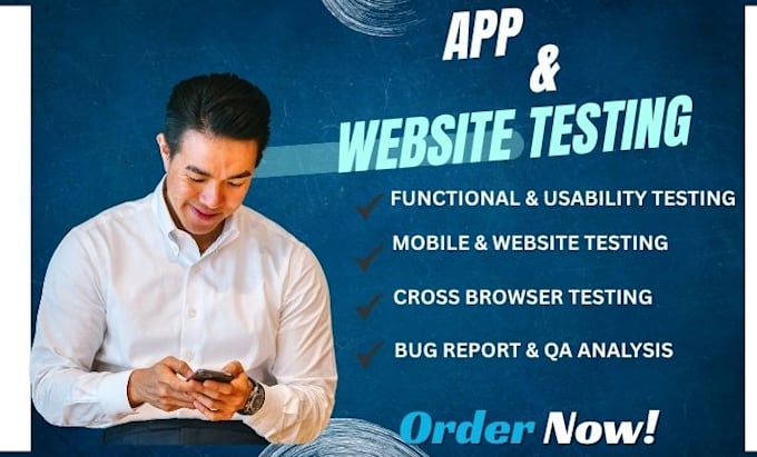 test your website and find bugs and usability issues