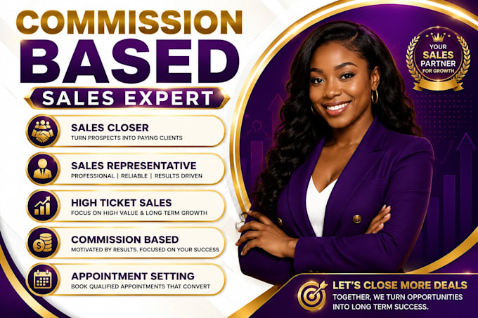 do commission based sales closer and appointment setting