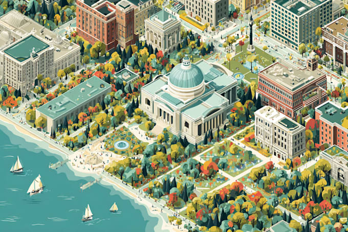 do vector map illustration and event map