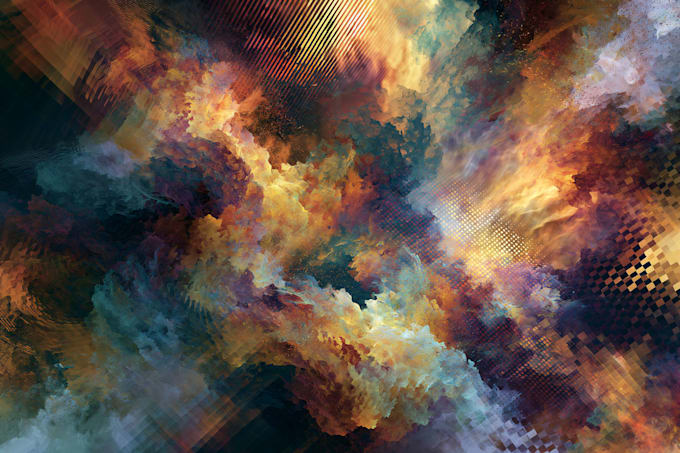 draw abstract painting art or abstract art