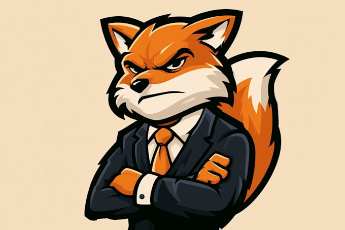 design unique mascot cartoon logo design, cartoon character