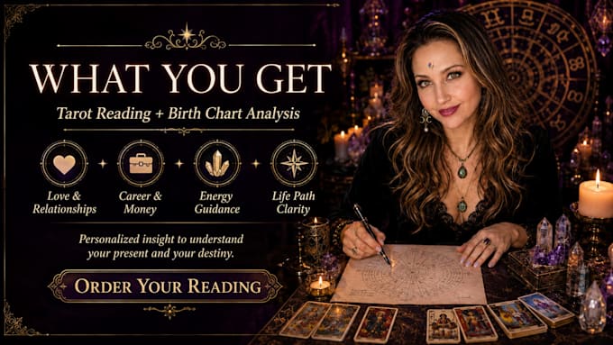 do a personalized tarot and birth chart reading combo